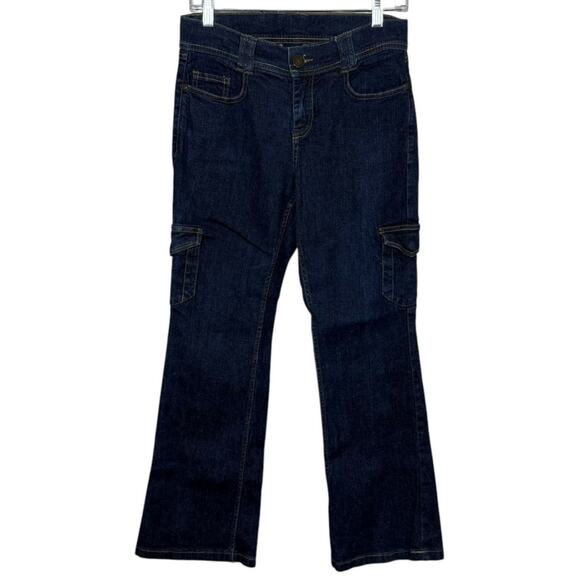 Vintage Denim - Vintage Faded Glory Jeans, Dark Wash Denim Pants Womens Sz 6